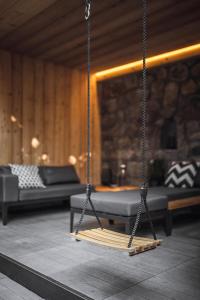 Posezení v ubytování Rousa little guesthouse Cosy Plus