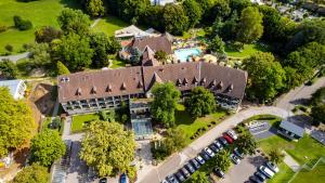 Letecký snímek ubytování Hotel im Park