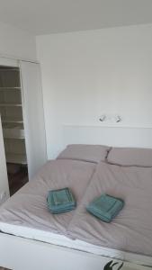 Posteľ alebo postele v izbe v ubytovaní Byteček na Polní