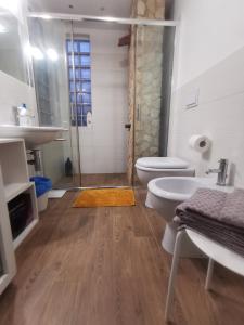 Et badeværelse på La casetta nel verde