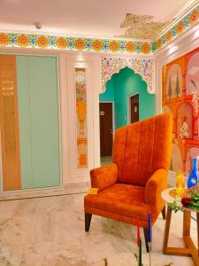 Area soggiorno di Sarang Palace - A Luxury Boutique Hotel