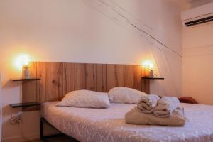 Voodi või voodid majutusasutuse Villa Corbelle - Grand Studio toas