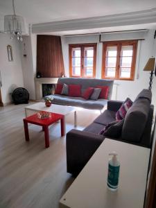 A seating area at EL RINCON DE LUZ