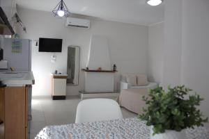 TV a/nebo společenská místnost v ubytování B&B Sibi