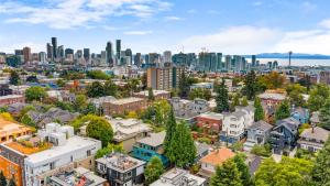 Nespecifikovaný výhled na destinaci Seattle nebo výhled na město při pohledu z ubytování v soukromí