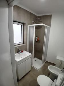 Ett badrum på Apartment in Semeador