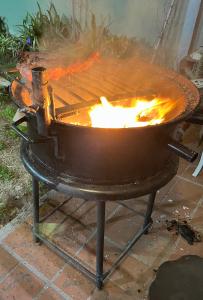 Εγκαταστάσεις μπάρμπεκιου για όλους τους επισκέπτες της παραθεριστικής κατοικίας