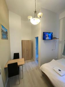 Ein Bett oder Betten in einem Zimmer der Unterkunft Stadtoase im Herzen Berlins