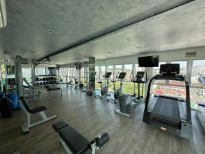 Fitness centrum a/nebo fitness zařízení v ubytování One Tower 1 Bed 16 by ThaiminatorPattaya