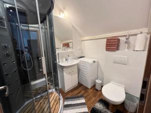 Koupelna v ubytování APARTMENT ZVONÁRSKA with PARKING + 16 fotografií