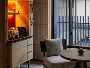 Dusit Thani Kyoto的休息区