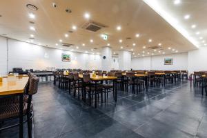Restaurace v ubytování Eastern Hotel Jeju
