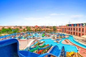 a large water park with a water slide at Pickalbatros Jungle Aqua Park - Neverland Hurghada in Hurghada