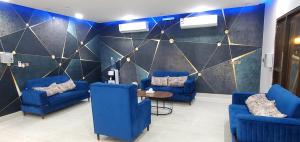 Et opholdsområde på أباهي للوحدات السكنية الحوطة