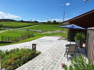 Zahrada ubytování Ferienwohnung Pusteblume