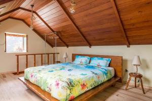 Postel nebo postele na pokoji v ubytování Guesthouse-TheView