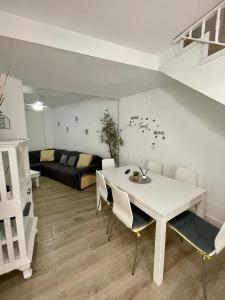 Posezení v ubytování La Churrera casa rural