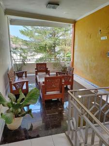 Istumisnurk majutusasutuses Solo Nadamax City Guest House Syariah