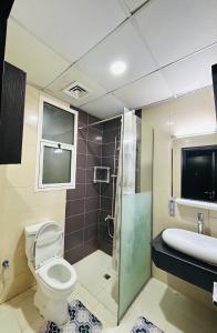 Koupelna v ubytování LUXUARY STUDIO APARTMENT