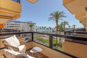 Balkón nebo terasa v ubytování Encantador apartamento en primera línea de playa