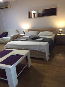 Postel nebo postele na pokoji v ubytování Hostel Lega House