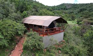 Příroda nedaleko luxury tent