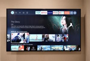TV in/ali zabaviščno središče v nastanitvi 都心罕见东京奢华设计师Kdob带榻榻米 戴森&POLA顶级配置4分钟到东京站 20分钟到迪士尼 最大3人