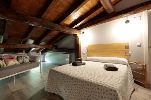 Postel nebo postele na pokoji v ubytování Ondarbaso Apartamentos Rurales III
