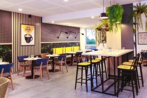 Εστιατόριο ή άλλο μέρος για φαγητό στο Appart Hotel Odalys City Angers Centre Gare