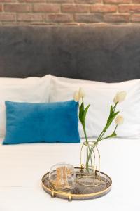 Valaoritou 3 Luxury Rooms的休息区