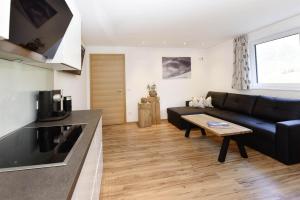 Kuchyň nebo kuchyňský kout v ubytování Ferienwohnung Saxenhammer