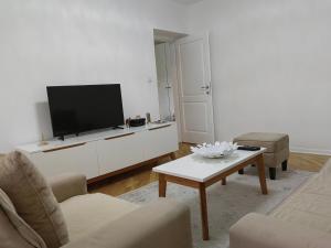 TV a/nebo společenská místnost v ubytování Sara