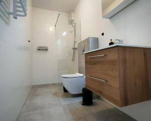 Kúpeľňa v ubytovaní Hugo VIP Apartments