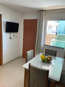TV a/nebo společenská místnost v ubytování Apartamento 1 quarto Zona Sul Praia