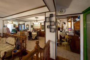 Χώρος καθιστικού στο Archontiko Alexandros Luxury Suites