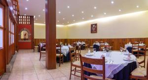 Restaurace v ubytování Hotel la Parroquia