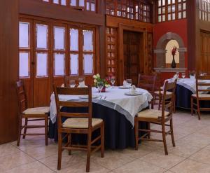 Restaurace v ubytování Hotel la Parroquia