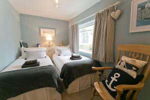 Ένα ή περισσότερα κρεβάτια σε δωμάτιο στο Glascoed