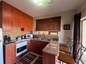 Køkken eller tekøkken på Lake house retreat