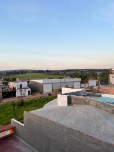 a view from the roof of a building with a swimming pool at Casa Tequila Club Jacuzzi/tarazza 4 in Arandas