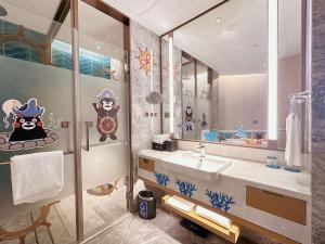 Koupelna v ubytování Radisson Suzhou