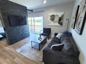 Posezení v ubytování Scenic Luxury Villa!