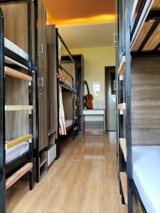 Postel nebo postele na pokoji v ubytování Ngoc Tran Hotel