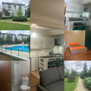 Η κουζίνα ή μικρή κουζίνα στο DLK Deluxe Suit