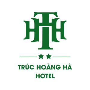 a logo for the true hong kong heriott hotel at Trúc Hoàng Hà Hotel in Kon Tum