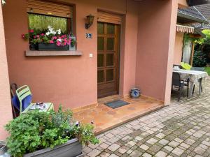 Ogród w obiekcie entre vignes et montagnes chambres