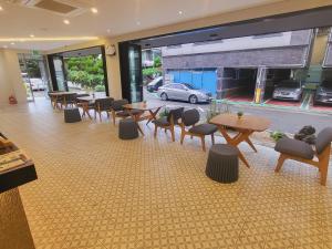 Posezení v ubytování Hotel razaB