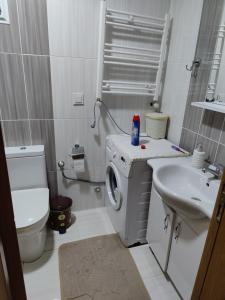 Koupelna v ubytování Onur apartman