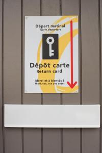Certifikát, hodnocení, plakát nebo jiný dokument vystavený v ubytování The Originals Access Hôtel Bordeaux Aéroport
