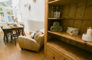 Χώρος καθιστικού στο Ty Medi